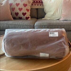Plush Bolster Pillow from Crate and Barrel